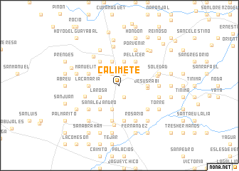 map of Calimete