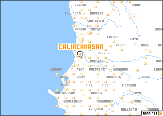 map of Calincamasan