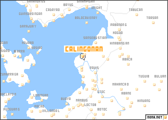 map of Calingonan