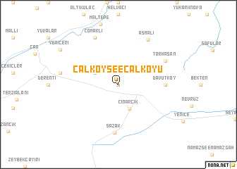 map of Çalköy see Çalköyü