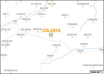 map of Çalköyü