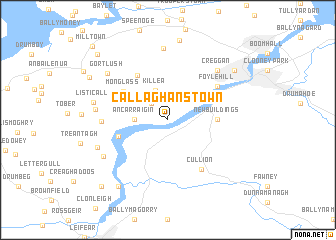 map of Callaghanstown