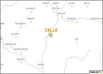 map of Calla