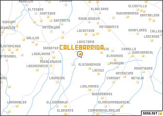 map of Callebarrida