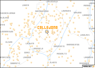 map of Callejona
