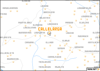 map of Callelarga