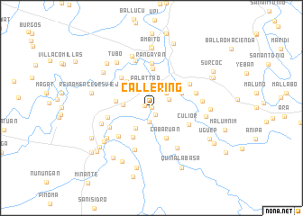 map of Cal-lering