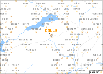 map of Calle