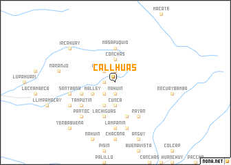 map of Callhuas