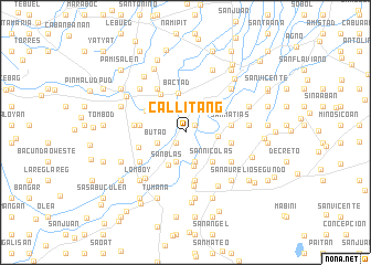 map of Cal-litang