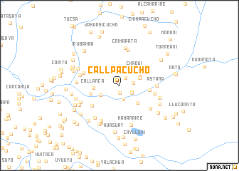 map of Callpa Cucho