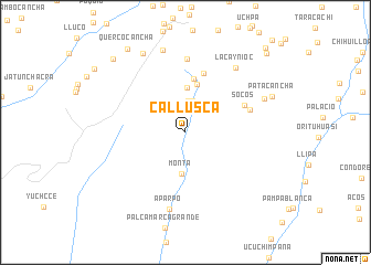 map of Callusca