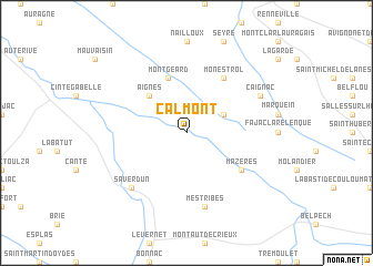 map of Calmont