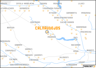 map of Câlnău de Jos