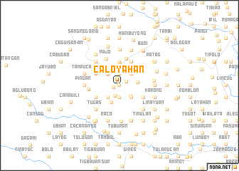 map of Caloyahan