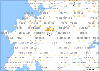 map of Calo