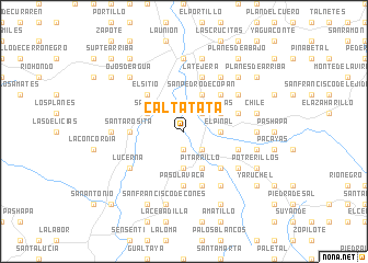 map of Caltatata