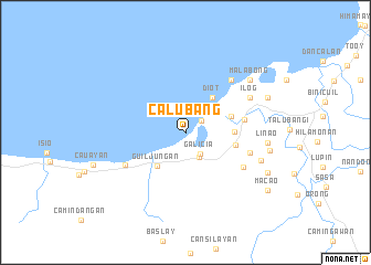 map of Calubang