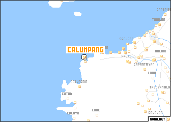 map of Calumpang