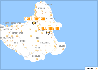 map of Calunasan