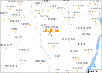 map of Calungo