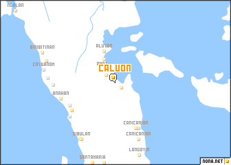 map of Caluon