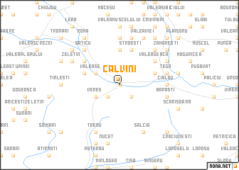 map of Calvini