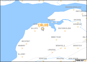 map of Calvo