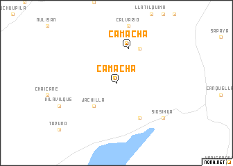 map of Camacha