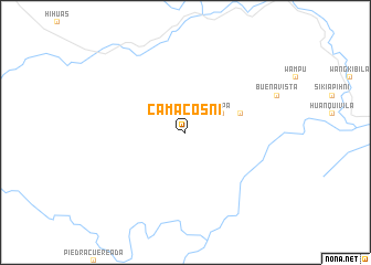 map of Camacosni