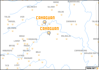 map of Camaguan