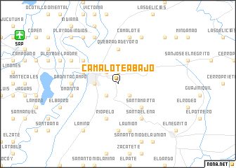map of Camalote Abajo