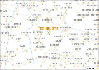 map of Camalote