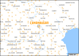 map of Camambugan