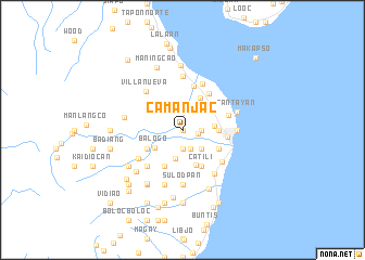 map of Camanjac
