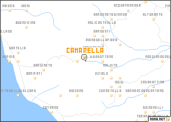 map of Camarella