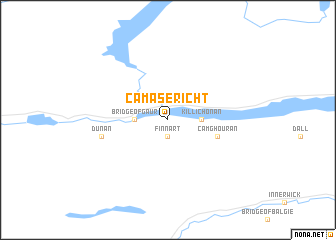 map of Camasericht