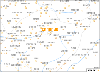 map of Cambajo