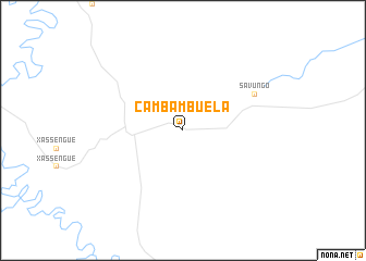 map of Cambambuela