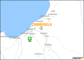 map of Cambangela