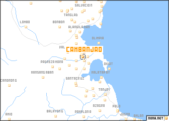 map of Cambanjao