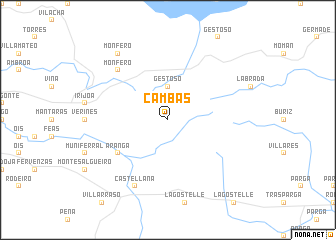 map of Cambás