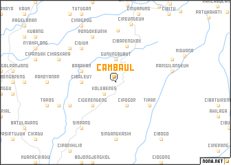 map of Cambaul