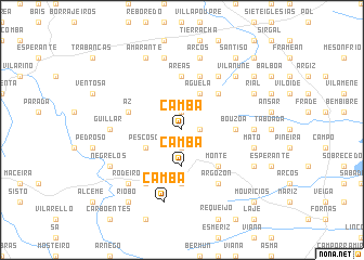 map of Camba