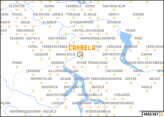 map of Cambela