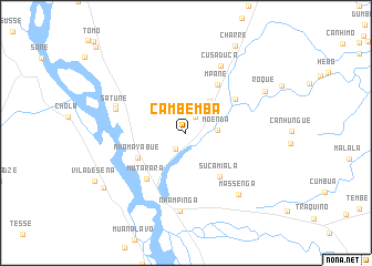 map of Cambemba