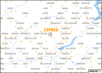 map of Cambeo