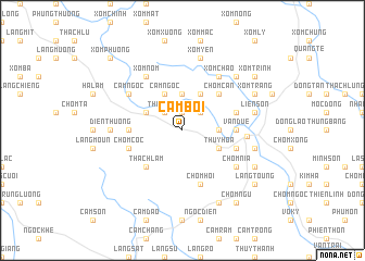 map of Cam Bôi