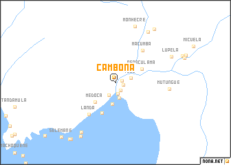 map of Cambona