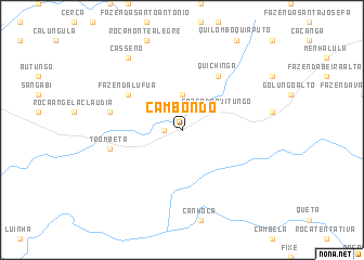 map of Cambondo